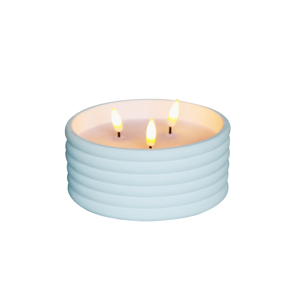 LED Cement 3D Electronic Wick Candle do dekoracji domu